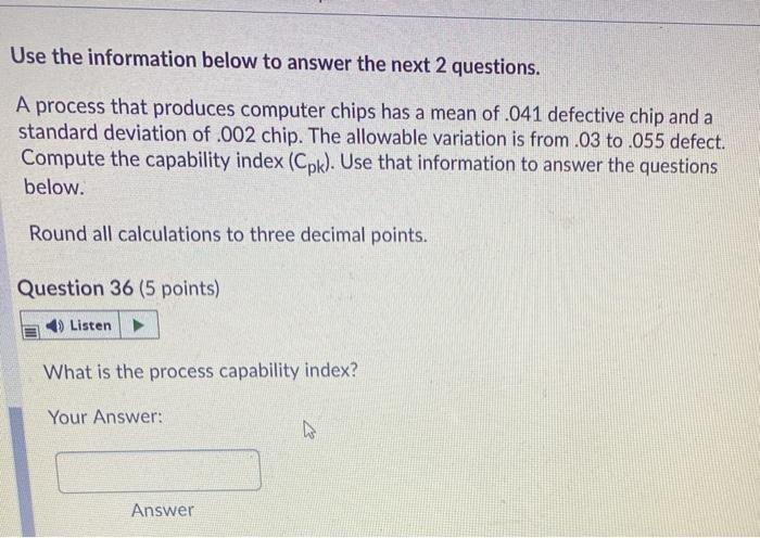 Use the information below to answer the next 2