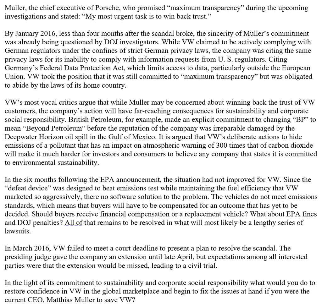 Please read the attached case and answer in PISCO