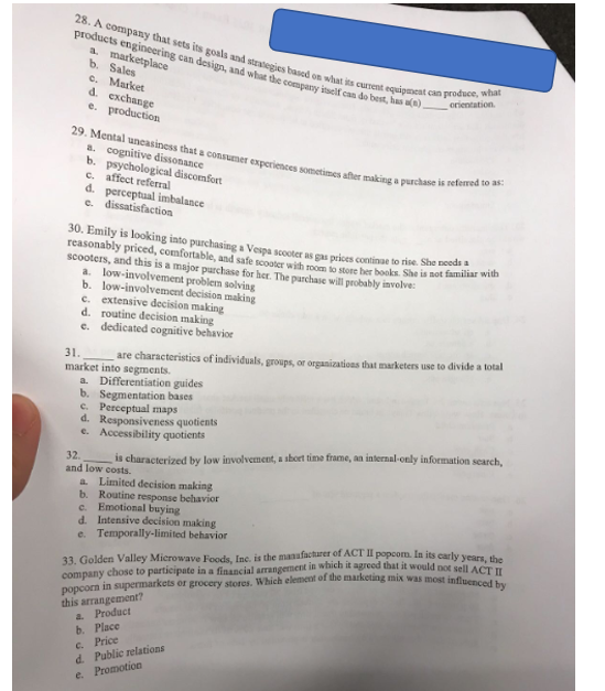 29. Mental uneasiness that conser experiences