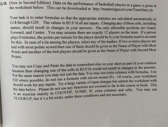 only solve j through l . please show formulas