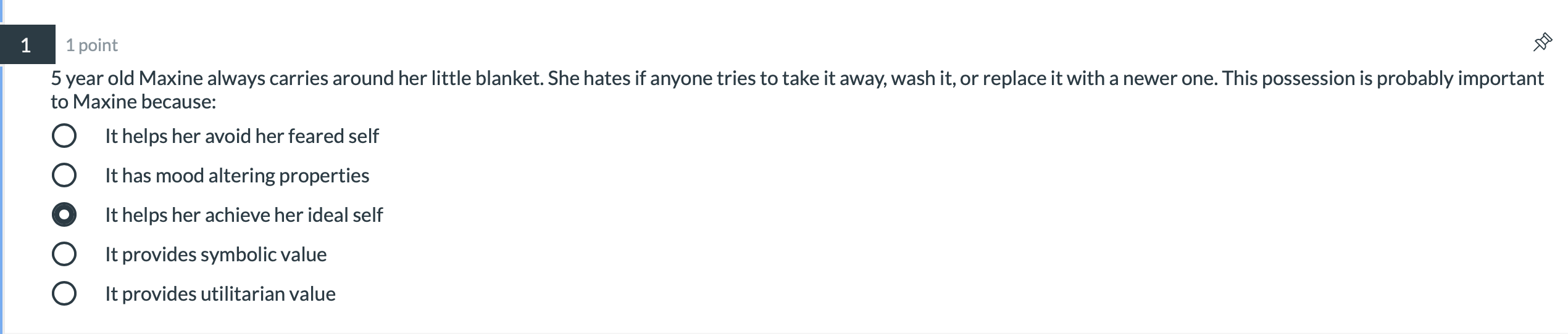 1 Do 1 point 5 year old Maxine always carries