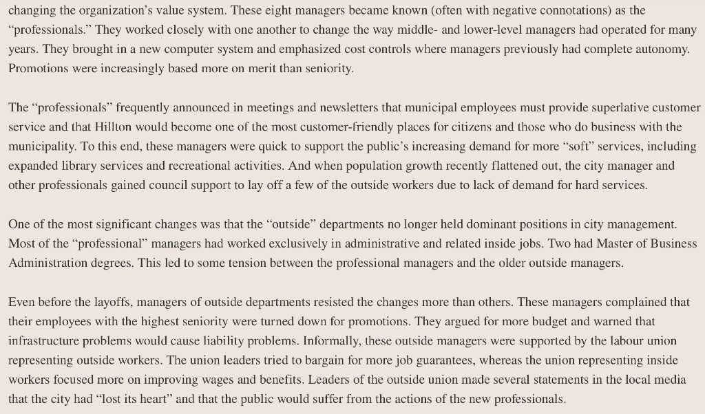 Question Considering the difficulty in changing