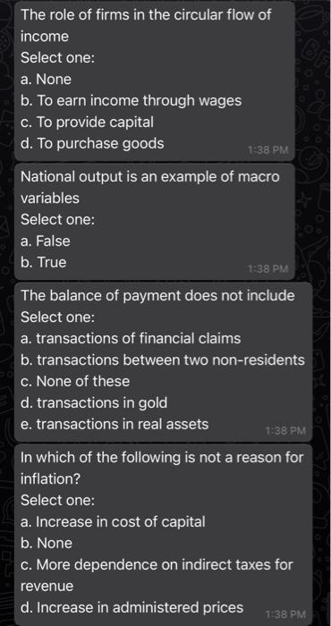 1:38 PM The role of firms in the circular flow of