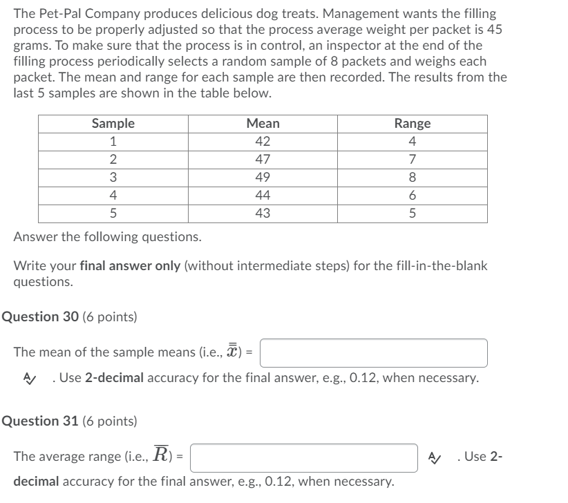 The Pet-Pal Company produces delicious dog