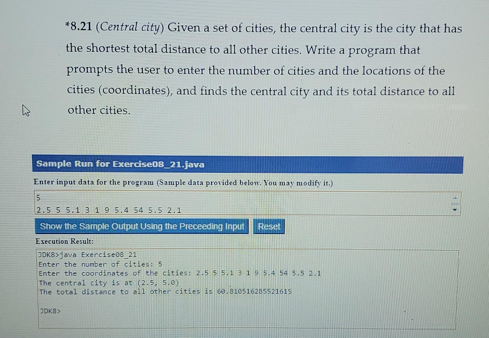 first execution line of a class should be a class