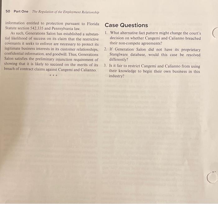 please helo me answer the 3 case questions at the