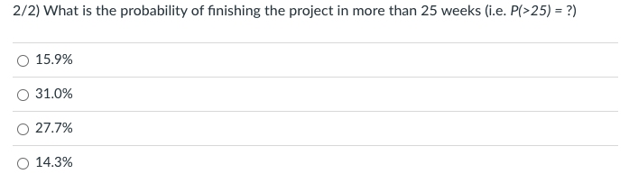 For the network shown below, identify the