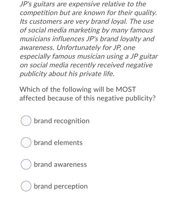 JP's guitars are expensive relative to the