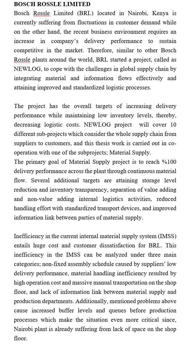 a) Identify the challenges affecting the delivery