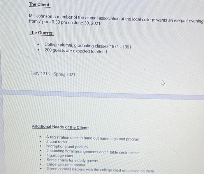Need to Fill the table below and additional