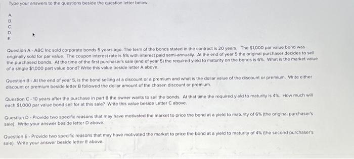 The main topic here is Bond Valuation, please