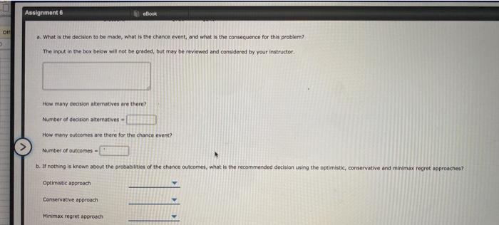 Assignment Book Problem 13-09 (Algorithmic)