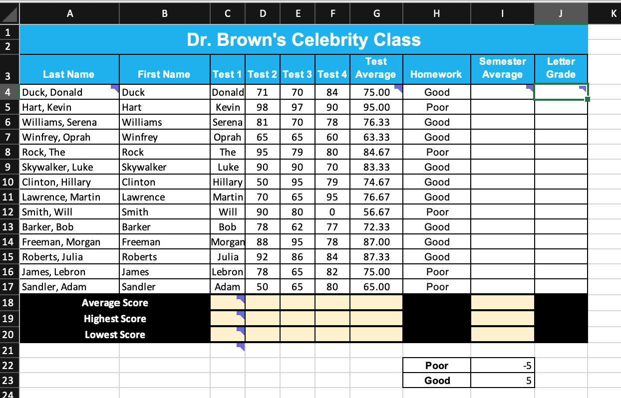 Question: "use an if function to add or subtract