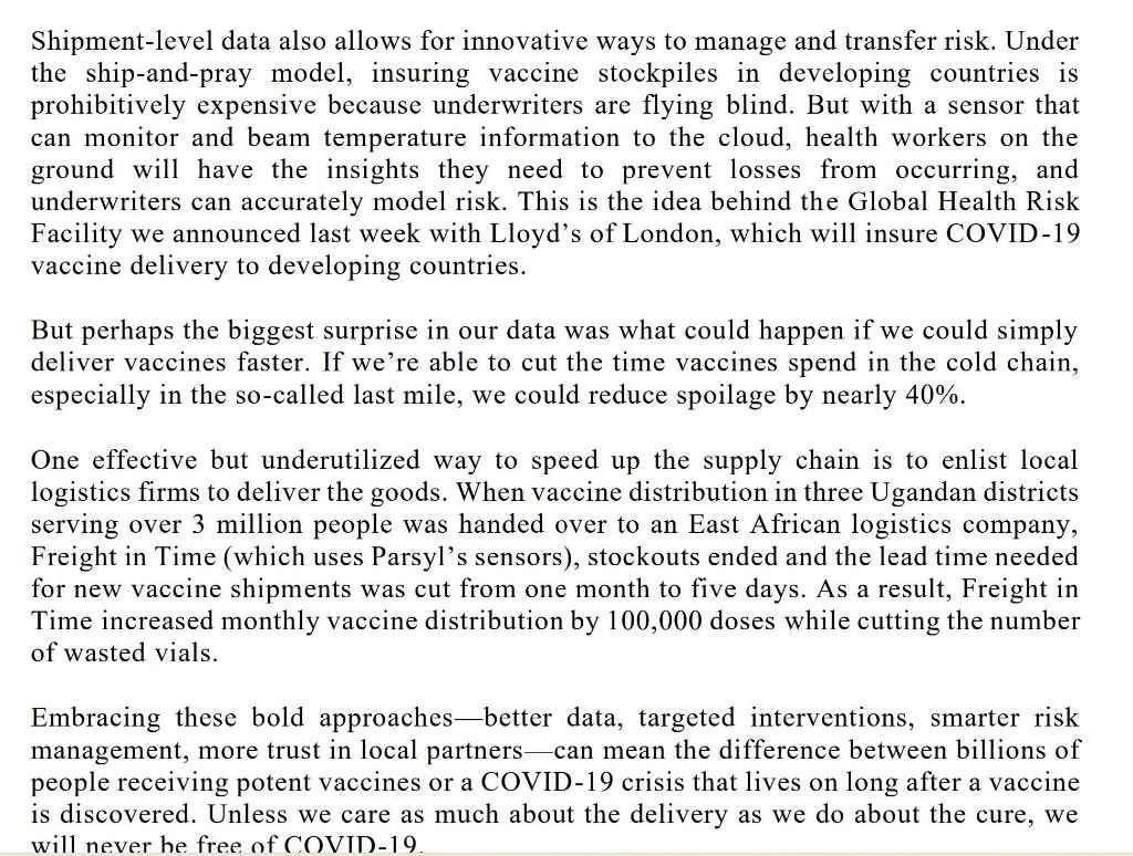 Case Study on ICT in Operations Management Once a