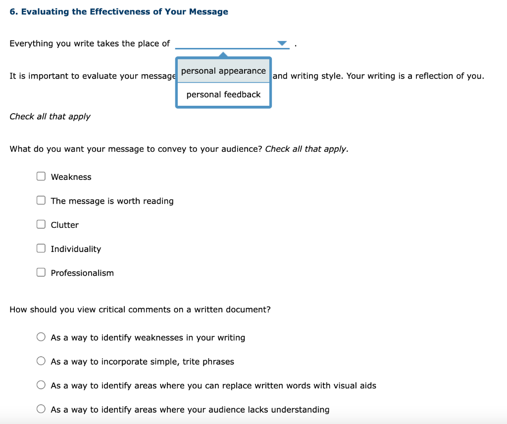 6. Evaluating the Effectiveness of Your Message