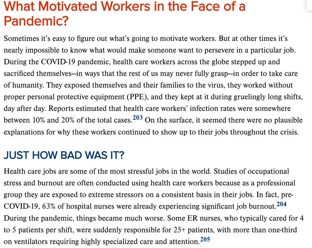Read the case study " What Motivated Workers in