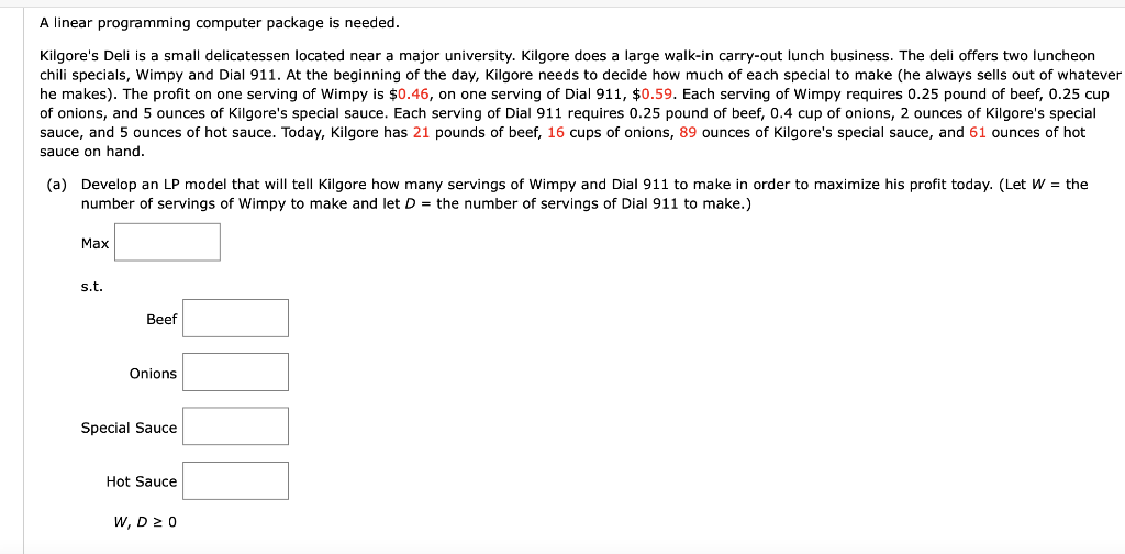 (b) Find an optimal solution. (Round your answers