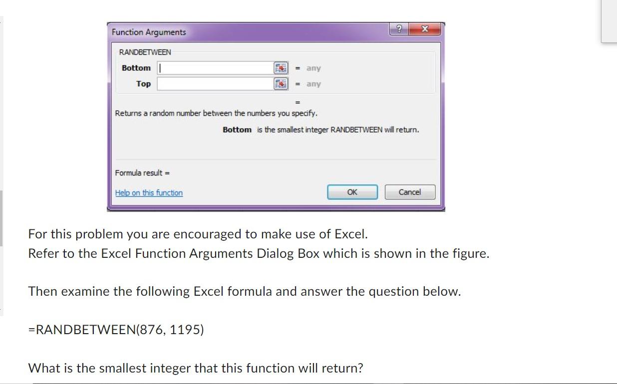 Function Arguments \begin{tabular}{|l|l} \hline