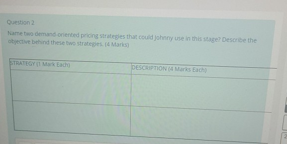 This is the first question of the same test i had