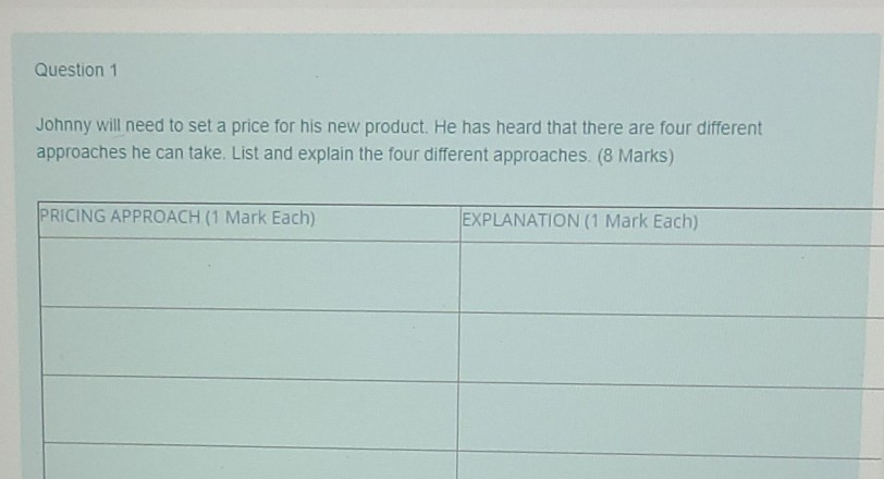 This is the first question of the same test i had