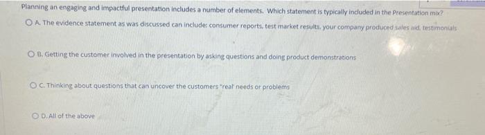 this is professional selling course Planning an