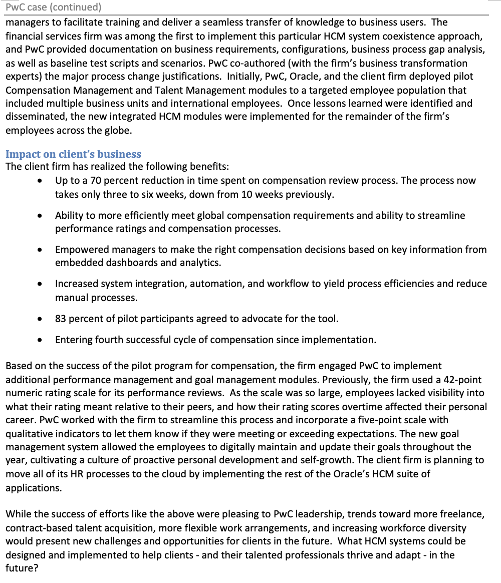 Describe six information problems (two at each