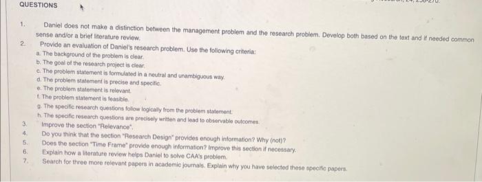 This assignment is for a research methods case