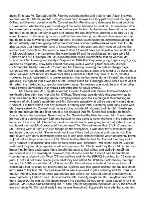 Please only answer question one, Thanks Case