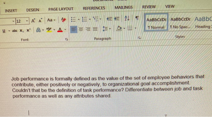 MAILINGS VIEW INSERT REVIEW DESIGN PAGE LAYOUT