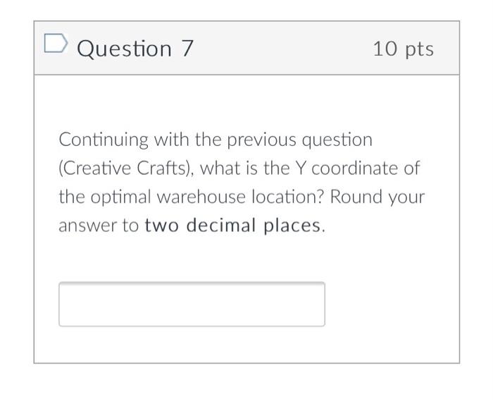 Continuing with the previous question (Creative