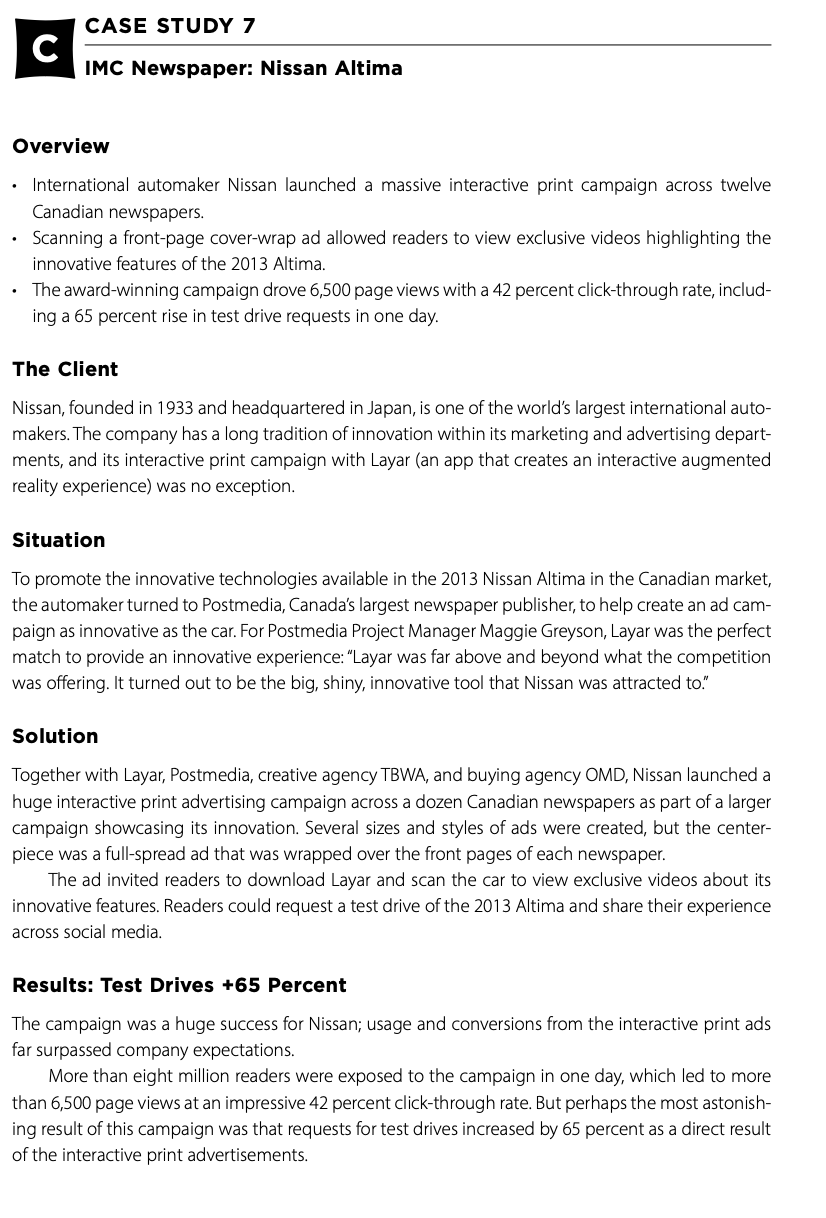 1. What is the central case problem? 2. What