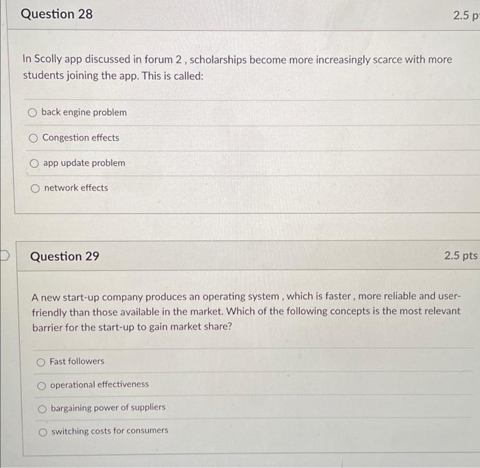 Question 26 In database systems, an entity is