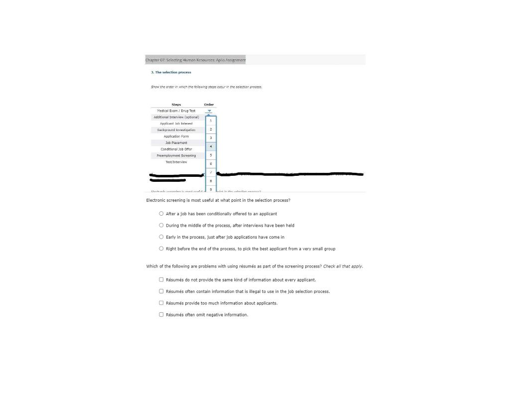 Chapter 0 Selecting Human Resources. Apa