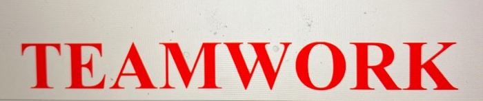 TEAMWORK Benefits of team work