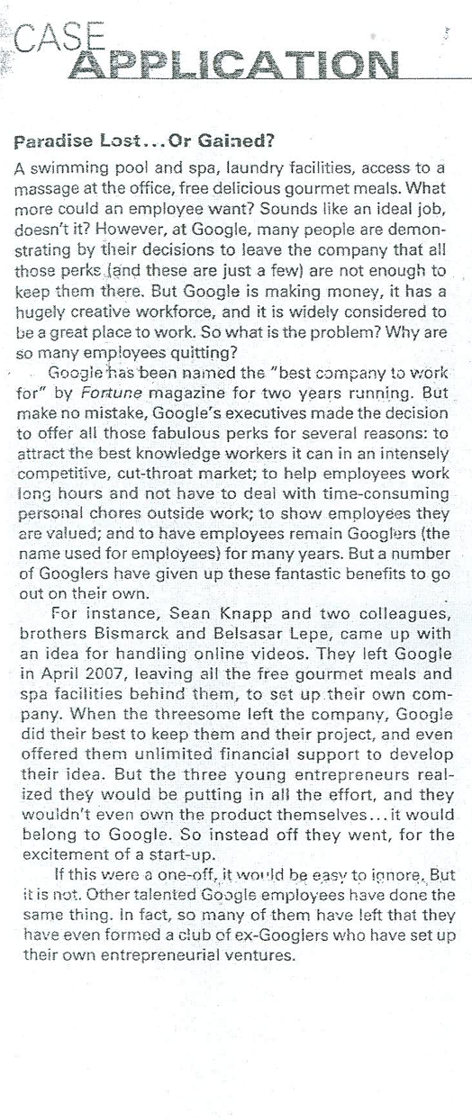 Please answer these four questions as soon as