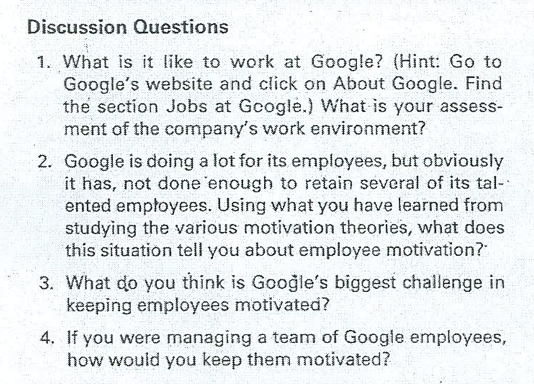 Please answer these four questions as soon as