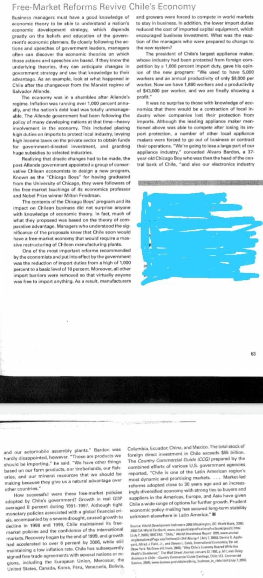 . Required: Question 01: Referring to the case