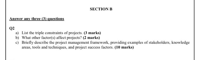 SECTION A Answer all Ouestions Nick recently