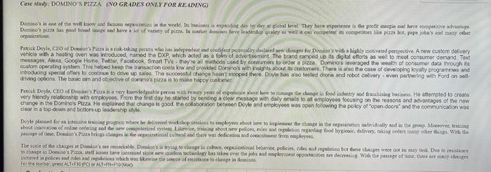 A case study with two questions only, i need the