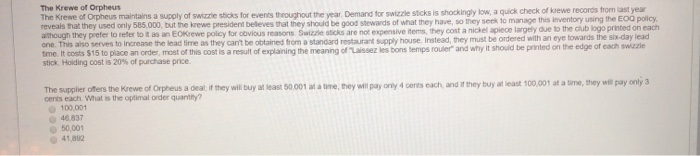 The Krewe of Orpheus The Krewe of Orpheus