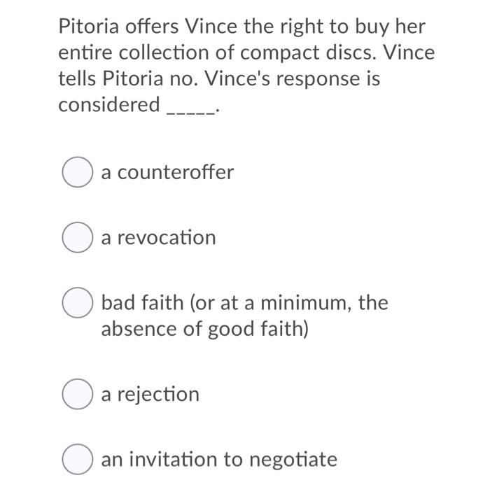 This is a business law question PLEASE I really