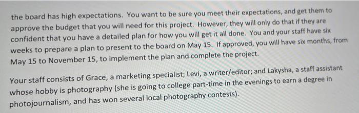 3) Read the case entitled: A Not-for-Profit