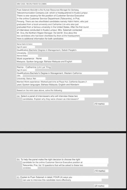 Pusn Salamah Abdultah in the Human Rescurces