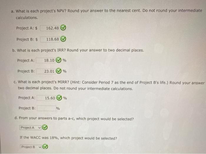 I need hlep with C project b, E, F and G prject b