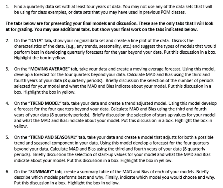 Answer questions 2-6 based on this 4-year,