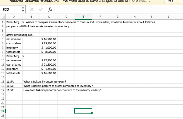 Please show steps and have explinations Recover