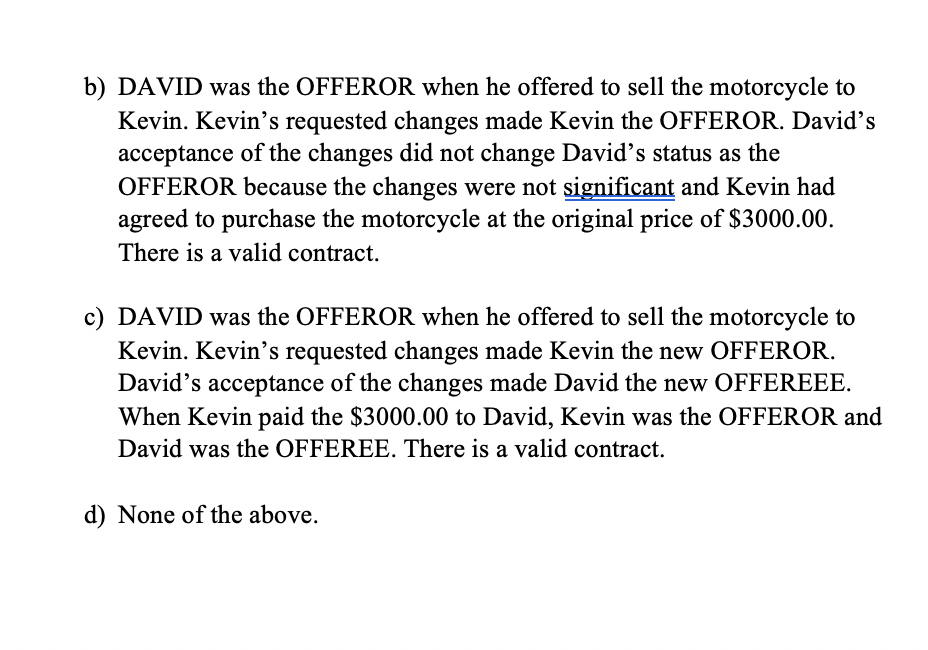 4. David offered to sell his blazing fire red