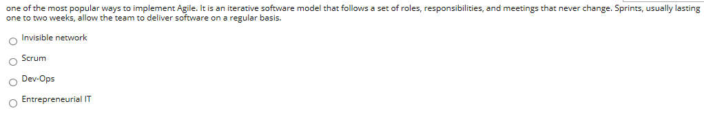 What system includes the practices and tools that