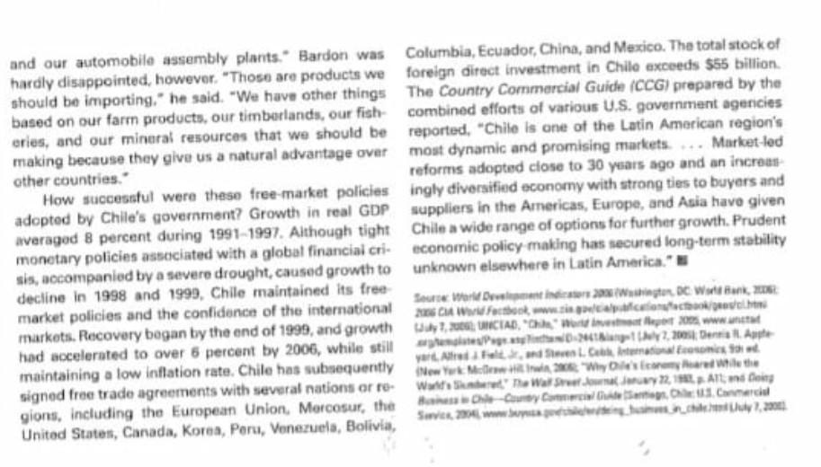 . Required: Question 01: Referring to the case