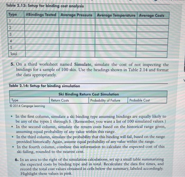 Open the workbook named Binding3.xlsx located in